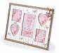 Фоторамка Innova PI09985 Ф/рамка 5 фото, 1x 5*7, 4x 4*4, Hearts and Butterflies, МДФ (4/128) Б0037338 - фото №1