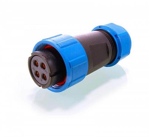 Адаптер 4-полюсный мама Deko-Light adapter Weipu 4-pole female 132614