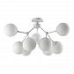 Потолочная люстра Crystal Lux Medea PL9 White - фото №1
