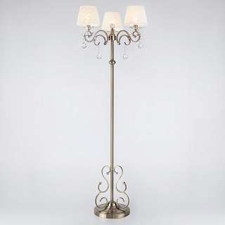 Торшеры с 2 и более плафонами бежевого цвета