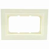 Рамка 2-постовая Mono Electric Despina слоновая кость 102-010000-165