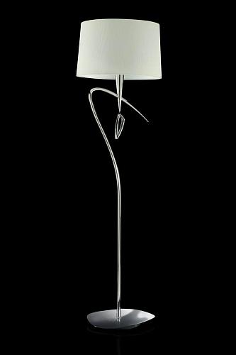 Торшер Mantra Mara Chrome - White 1652