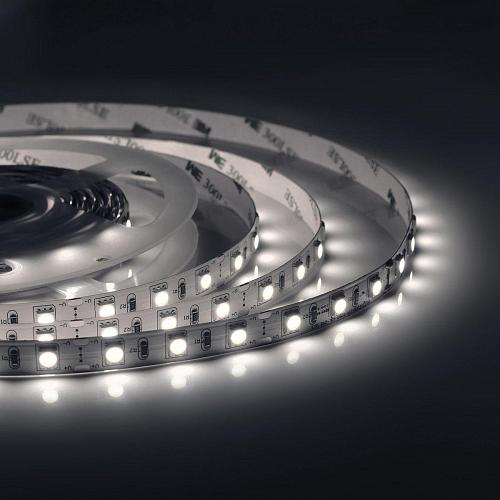Светодиодная лента OGM 14,4W/m 60LED/m 5050SMD холодный белый 5M LSE-245