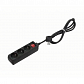 Удлинитель Mono Electric Orion 3гн 3м с/з черный 150-021001-313 - фото №1