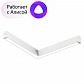 Трековый светодиодный светильник Denkirs Smart Linear DK8014-WH - фото №1