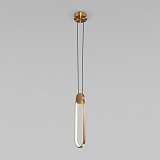 Подвесной светодиодный светильник Eurosvet Style 50218/1 LED бронза