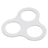 Декоративная рамка к артикулам 357585-357587, 357589, 357909-357910 Novotech Spot Metis 357919