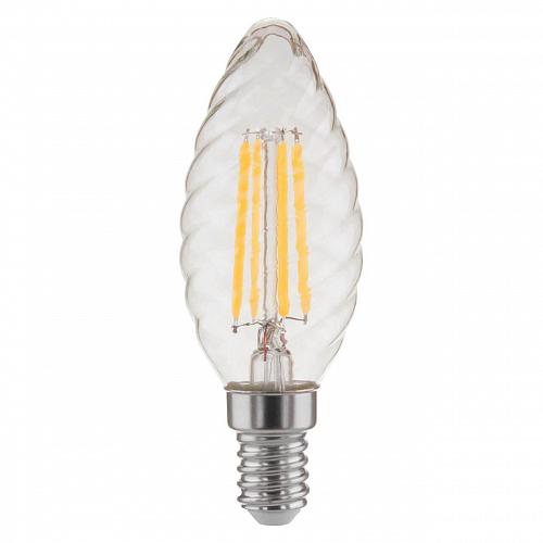 Лампа светодиодная филаментная Elektrostandard E14 7W 3300K прозрачная a041017