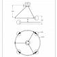 Подвесная люстра Maytoni Balance MOD317PL-04B - фото №2