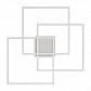 Потолочный светодиодный светильник Ideal Lux Frame-2 PL 230702 - фото №1