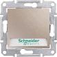 Выключатель кнопочный с подсветкой и полем для надписи Schneider Electric Sedna 10A 250V SDN1600368 - фото №1