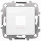 Лицевая панель ABB Sky розетки USB альпийский белый 2CLA858500A1101 - фото №1