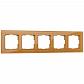Рамка Werkel Favorit на 5 постов бронзовый WL01-Frame-05 4690389098680 - фото №1