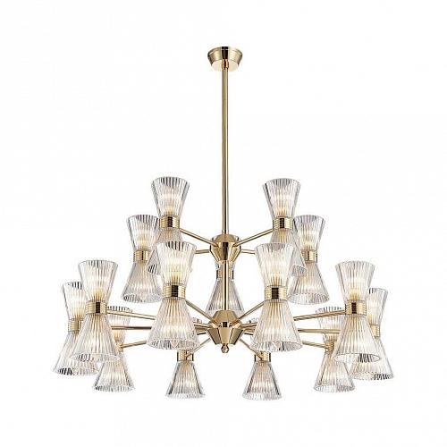 Подвесная люстра Newport 3610+5/C Gold М0061093