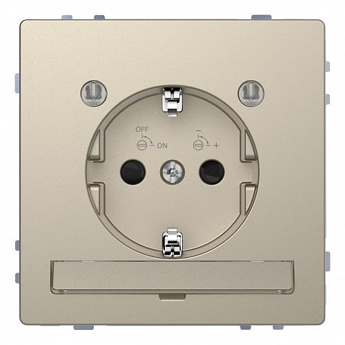 Розетка Schneider Electric Merten D-Life 16A с/з и LED модулем MTN2304-6033