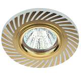 Встраиваемый светильник ЭРА DK LD39 WH/GD /1 Б0048936