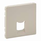 Лицевая панель Legrand Valena Life розетки телефонной RJ-11/Ethernet RJ-45 слоновая кость 755411