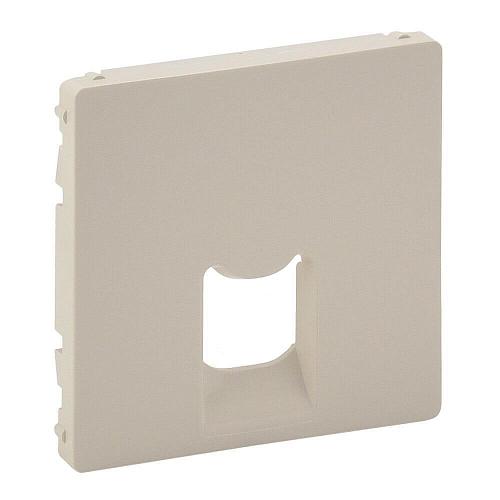 Лицевая панель Legrand Valena Life розетки телефонной RJ-11/Ethernet RJ-45 слоновая кость 755411