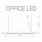Подвесной светодиодный светильник Nowodvorski Office Led 9356 - фото №2