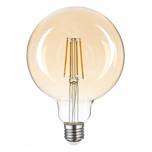 Лампа светодиодная филаментная Thomson E27 6W 1800K шар прозрачная TH-B2170