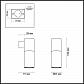Настенный светильник Odeon Light Duetta Hightech 3834/1W - фото №2