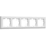 Рамка на 5 постов Werkel Stark белый W0051801 4690389161926