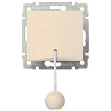 Переключатель кнопочный перекидной Legrand Valena со шнуром слоновая кость 774319