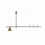 Подвесной светильник Lumina Deco Renzo LDP 6043-4 BK+MD