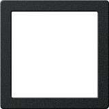 Рамка монтажная Gira System 55 черный матовый 264820