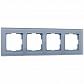 Рамка на 4 поста Werkel Favorit серый W0041115 4690389160011 - фото №1