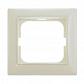 Рамка 1-постовая ABB Basic55 слоновая кость 2CKA001725A1484 - фото №1