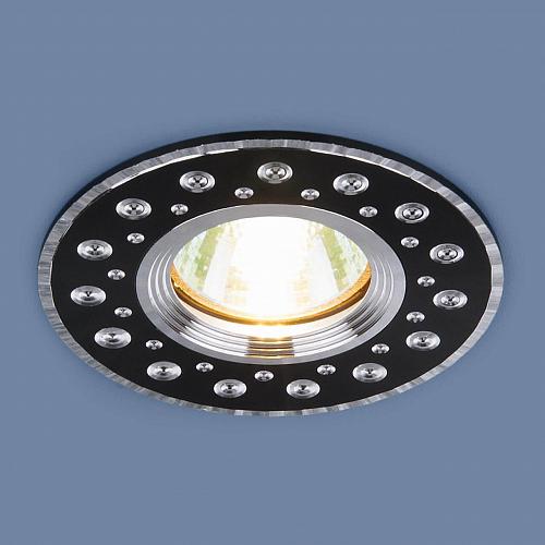 Встраиваемый светильник Elektrostandard 2008 MR16 BK черный 4690389066399