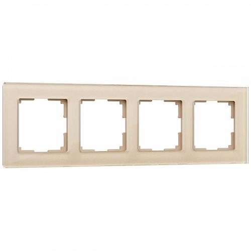 Рамка Werkel Favorit на 4 поста шампань W0041111 4690389159978