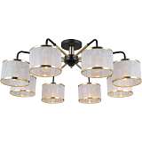 Потолочная люстра Illumico IL0337-8CSQ-79 BK AB