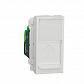 Розетка компьютерная RJ45 Schneider Electric Unica Modular Cat. 5e UTP NU341018 - фото №1