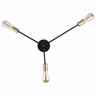 Бра с тремя плафонами в современном стиле