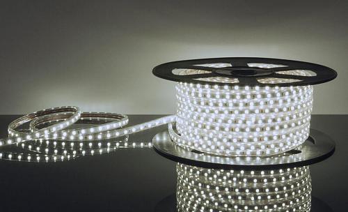 Светодиодная влагозащищенная лента Elektrostandard 14,4W/m 60LED/m 5050SMD белый 50M 4690389073861
