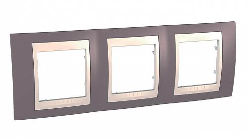 Рамка 3-постовая Schneider Electric Unica Хамелеон MGU6.006.576