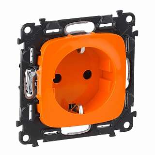 Розетки оранжевого цвета