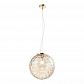 Подвесной светильник Crystal Lux Mayo SP1 D300 Gold/Amber - фото №2