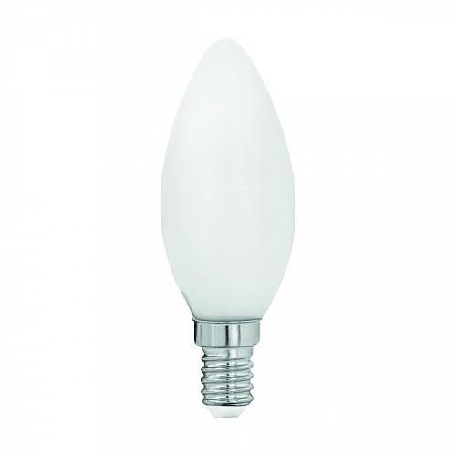 Лампа светодиодная филаментная Eglo E14 4W 2700K матовая 11602