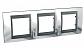 Рамка 3-постовая Schneider Electric Unica Top MGU66.006.210 - фото №1