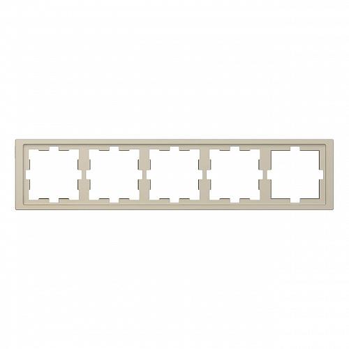Рамка 5-постовая Schneider Electric Merten D-Life MTN4050-6533