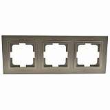 Рамка 3-я Mono Electric Despina антрацит 102-240000-162