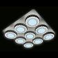 Потолочная светодиодная люстра Ambrella light Orbital High-Tech FH14/9 WH 288W D750*750 - фото №2