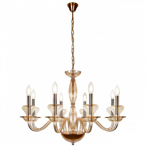 Подвесная люстра iLamp Mercury P9448-8 Gold