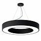 Подвесной светодиодный cветильник Geometria ЭРА Ring SPO-133-B-40K-045 45Вт 4000К черный Б0050563 - фото №1