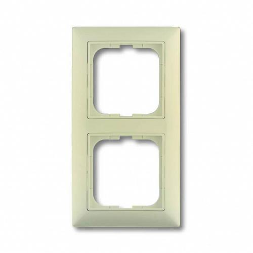 Рамка 2-постовая ABB Basic55 слоновая кость 2CKA001725A1485