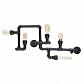 Потолочная люстра Ideal Lux Plumber PL5 Nero 136707 - фото №1