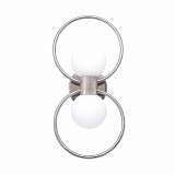 Бра Crystal Lux LISTO AP2 NICKEL